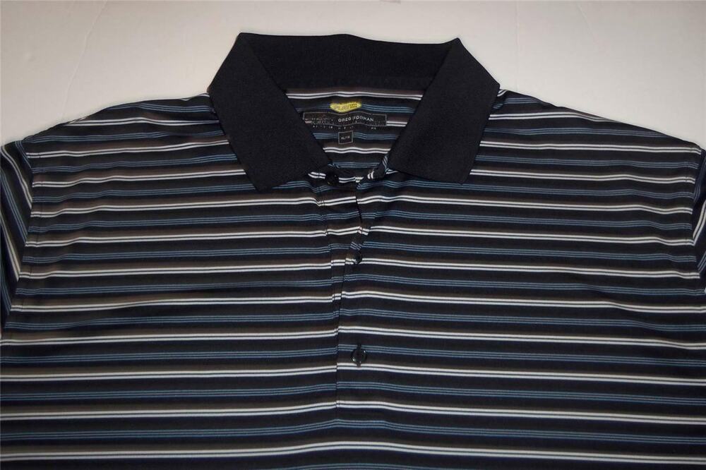 Greg Norman Golf Polo Shirt XLarge Play Dry Mens -0914G18